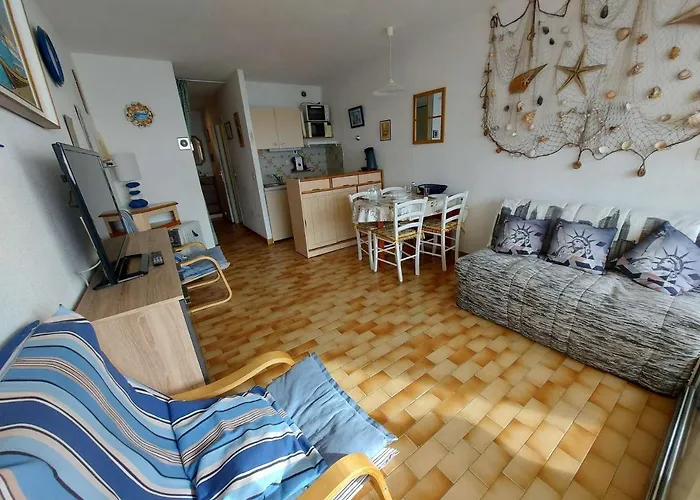 T2 En Front De Avec Terrasse A Agde - 5/6 Couchages - Fr-1-423-191 شقة *